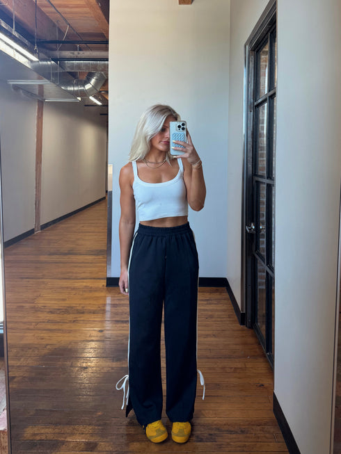 Daily Girl Track Pant // Navy